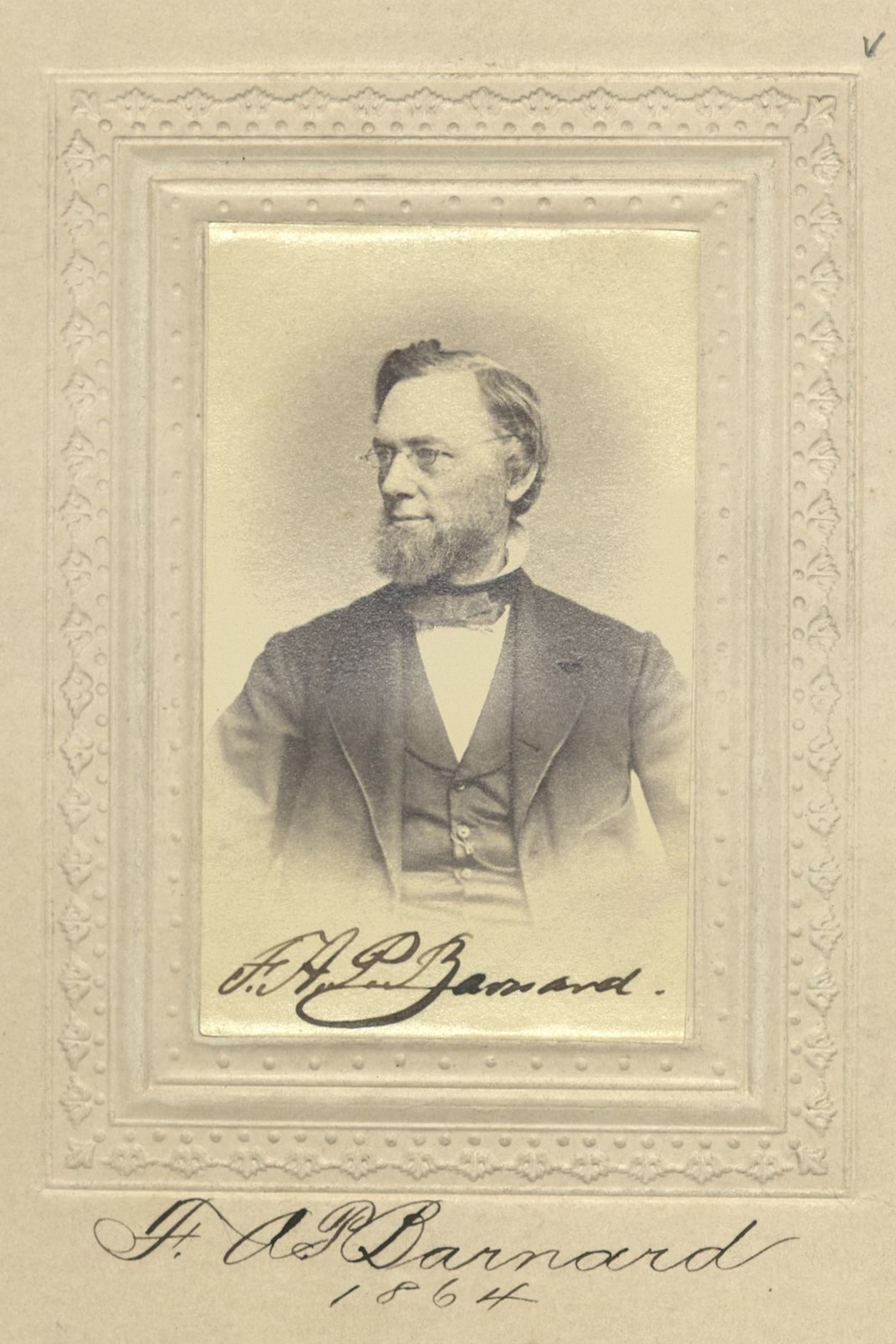Member portrait of Frederick A. P. Barnard